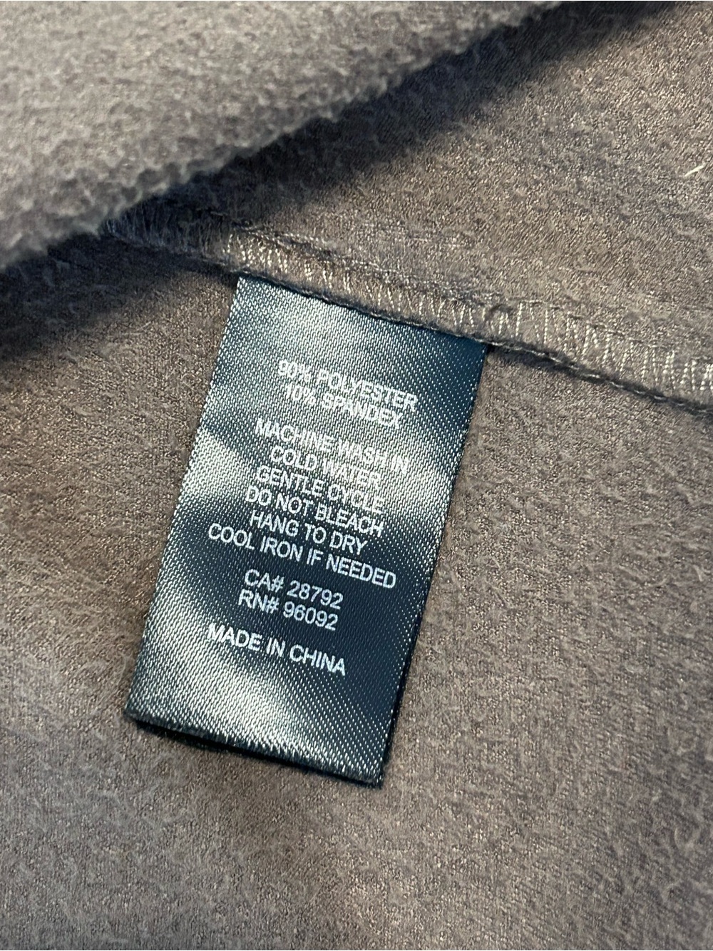 Carolina Belle Suede-Like Taupe Open Jacket - Picture 6 of 7